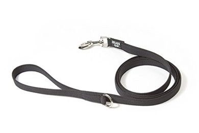 Julius-K9 Führleine mit Gurtband Schwarz-Grau 1,8 m - 1,8 m – Bild 1 von 10