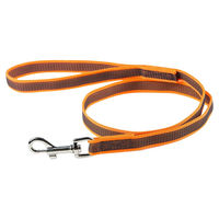 Produktbild von Julius-K9 Führleine Super Grip mit Handschlaufe Orange 1 m x 20 mm - 1 m