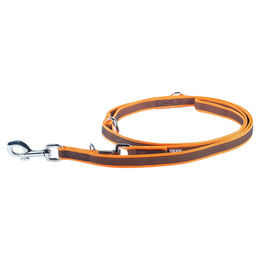 Produktbild von Julius-K9 Führleine Super Grip mit Handschlaufe orange 2,2 m / 20 mm