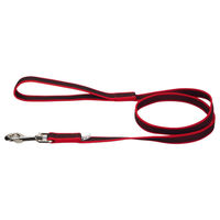 Produktbild von Julius-K9 Führleine Super Grip mit Handschlaufe rot wasserabweisend 1,2 m / 20 mm - 1,2 m