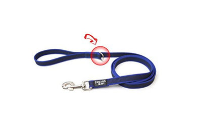 Julius-K9 Führleine Super Grip wasserabweisend Blau-Grau 20 mm x 1,8 m - 1,8 m – Bild 1 von 5