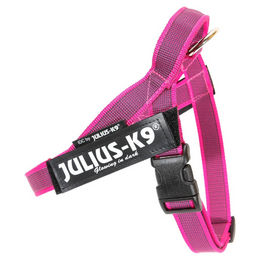 Produktbild von Julius-K9 Hundegeschirr aus Nylon in Rosa Größe Mini