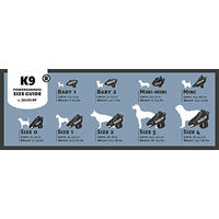 Produktbild von Julius-K9 Hundegeschirr Power Sportgeschirr schwarz Größe L wasserabweisend