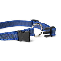 Julius-K9 Hundehalsband Color & Gray Blau-Grau verstellbar 20 mm 27-42 cm wasserabweisend – Bild 1 von 3