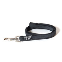 Produktbild von Julius-K9 Hundeleine Super Grip Schwarz-Grau wasserabweisend 1 m - 1 Stk.