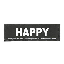 Produktbild von Julius-K9 Hundetraining Patch Happy Schwarz Größe L