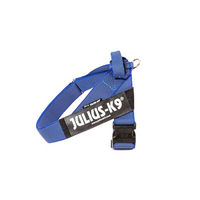 Produktbild von Julius-K9 IDC Color & Gray Gurtbandgeschirr Blau Grau Größe L für große Hunderassen wasserabweisend