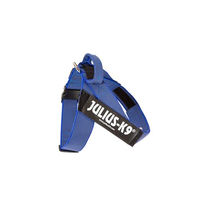 Produktbild von Julius-K9 IDC Color & Gray Gurtbandgeschirr Blau Größe XL für große Hunde wasserabweisend