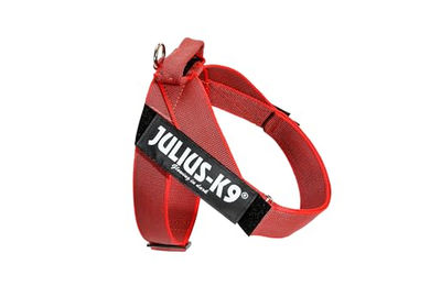 Julius-K9 IDC Color & Gray Sportgeschirr für große Hunde in Rot und Grau wasserabweisend Größe L – Bild 1 von 6