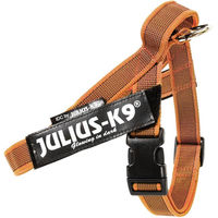 Produktbild von Julius-K9 IDC Color & Grey Führgeschirr für Hunde Orange Grau Größe Mini
