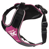 Produktbild von Julius-K9 IDC Longwalk Hundegeschirr Y-Geschirr Neopren Rosa Grau Größe M