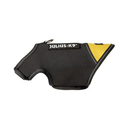 Julius-K9 IDC Neoprene Hundekleidung Schwarz Gelb Größe Baby 1 - 1 Stk. – Bild 1 von 5