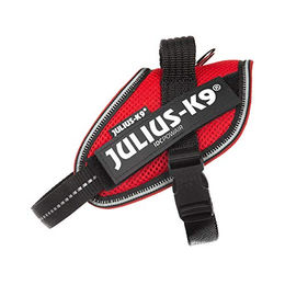 Julius-K9 IDC Powair Hundegeschirr aus Nylon in Rot Größe XS Mini – Bild 1 von 4