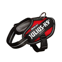 Julius-K9 IDC Powair Hundegeschirr für Welpen Mini in Rot aus Nylon Größe XS - 1 Stk. – Bild 1 von 5