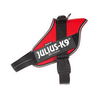 Produktbild von Julius-K9 IDC Powair Hundegeschirr Sportgeschirr aus Nylon Rot Größe XL für große Rassen - 1 Stk.