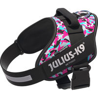 Produktbild von Julius-K9 IDC Power Sportgeschirr für Hunde Größe L Rosa Grau