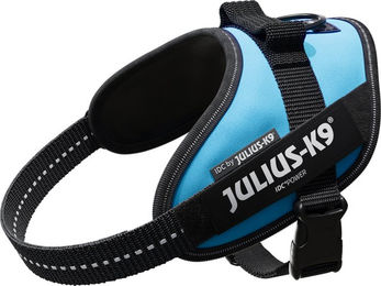Julius-K9 IDC Power Sportgeschirr für Hunde, Größe Mini, Türkis Blau, wasserabweisend – Bild 1 von 10