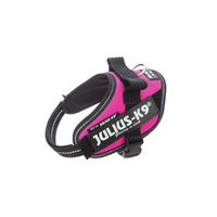 Produktbild von Julius-K9 IDC Power Sportgeschirr für Hunde Rosa Schwarz Größe XS Mini OEKO-TEX-zertifiziert