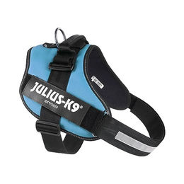 Julius-K9 IDC Powergeschirr für Hunde aus Nylon in Türkis Größe XXL – Bild 1 von 9