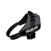 Produktbild von Julius-K9 IDC Powergeschirr für Hunde Riesenrassen aus Nylon Grau Schwarz Größe 3XL / 4 - 1 Stk.