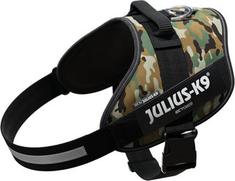 Julius-K9 IDC Powergeschirr Sicherheitsgeschirr für Riesenrassen XXL Camouflage aus Polyester wasserabweisend – Bild 1 von 11