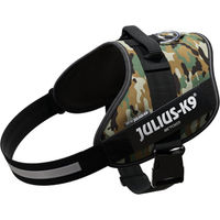 Produktbild von Julius-K9 IDC Powergeschirr Sicherheitsgeschirr für Riesenrassen XXL Camouflage aus Polyester wasserabweisend