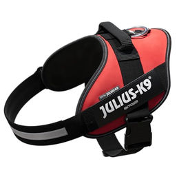 Julius-K9 IDC Powergeschirr Sportgeschirr für Hunde Rot Größe XL aus Polyester mit OEKO-TEX Standard - 1 Stk. – Bild 1 von 7