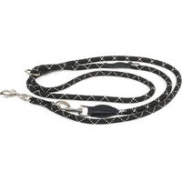 Produktbild von Julius-K9 IDC Verstellbare Tau-Leine aus Nylon Schwarz 220 cm - 2,2 m