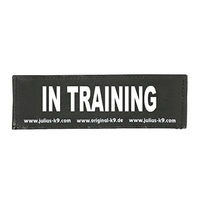 Produktbild von Julius-K9 Klettaufschrift IN Training Schwarz Klein
