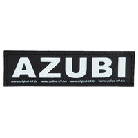 Produktbild von Julius-K9 Klettsticker Azubi Größe S in Weiß oder Schwarz