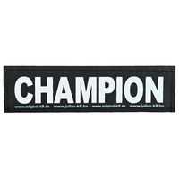 Produktbild von Julius-K9 Klettsticker Champion in Schwarz Größe L - 4,5 g