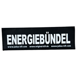 Julius-K9 Klettsticker Energiebündel Schwarz Größe L – Bild 1 von 1