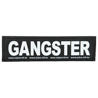Produktbild von Julius-K9 Klettsticker Gangster Größe S in Schwarz oder Weiß