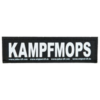Produktbild von Julius-K9 Klettsticker Kampfmops Größe S in Schwarz oder Weiß
