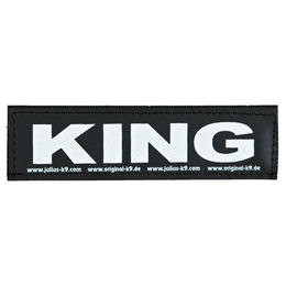 Produktbild von Julius-K9 Klettsticker King Größe S in Schwarz oder Weiß