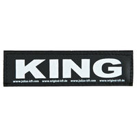Produktbild von Julius-K9 Klettsticker King Größe S in Schwarz oder Weiß