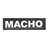 Produktbild von Julius-K9 Klettsticker Macho Größe XS in Schwarz oder Weiß