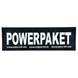 Produktbild von Julius-K9 Klettsticker Powerpaket Schwarz Größe S