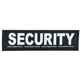 Produktbild von Julius-K9 Klettsticker Security Größe L in Schwarz und Weiß - 18,1 g