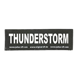 Produktbild von Julius-K9 Klettsticker Thunderstorm klein Schwarz