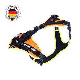 Julius-K9 Mantrailing Hundegeschirr Sportgeschirr UV Orange XS – Bild 1 von 2