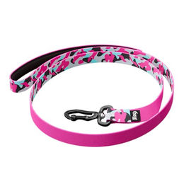 Produktbild von Julius-K9 MoreColor Hundeleine mit neoprengefüttertem Griff Pink-Grau 1,2 m - 120 cm
