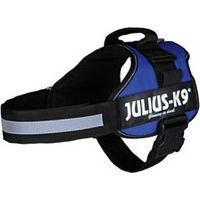 Produktbild von Julius-K9 Power Sportgeschirr für Hunde Blau Größe M wasserabweisend - 1 Stk.