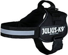 Julius-K9 Power Sportgeschirr für Hunde Schwarz Größe M Breite 40 mm Bauchumfang 58-76 cm wasserabweisend – Bild 1 von 7