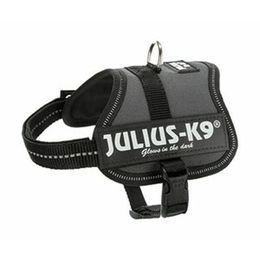 Julius-K9 Powergeschirr für Hunde Mini XS wasserabweisend Anthrazit – Bild 1 von 8