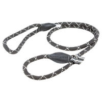 Produktbild von Julius-K9 Retriever-Schleppleine Schwarz wasserdicht 120 cm 12 mm fluoreszierend - 120 cm