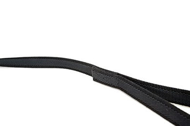 Julius-K9 Schleppleine Super Grip aus Nylon wasserfest Schwarz-Grau 14 mm x 10 m - 10 m – Bild 1 von 4