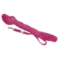 Produktbild von Julius-K9 Schleppleine Super Grip mit Handschlaufe pink 10 m - 10 m
