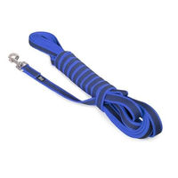 Produktbild von Julius-K9 Schleppleine Super Grip wasserabweisend Blau-Grau 20 mm x 10 m - 10 m