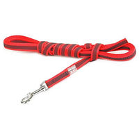 Produktbild von Julius-K9 Schleppleine Wasserabweisend Gummiert Rot-Grau 5 m - 5 m